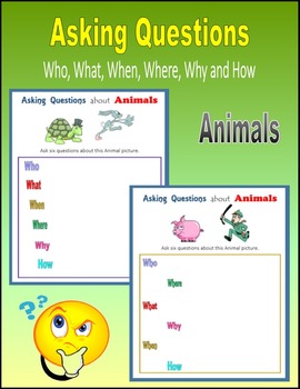 Preview of Asking Questions about Animals