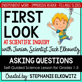 Preview of Asking Scientific Questions Self-Guided Digital Lesson | Distance Learning