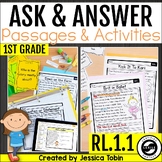 Asking and Answering Questions RL.1.1 - 1st Grade Reading 