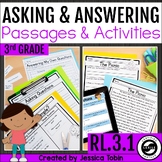 Asking and Answering Questions 3rd Grade Reading Activitie