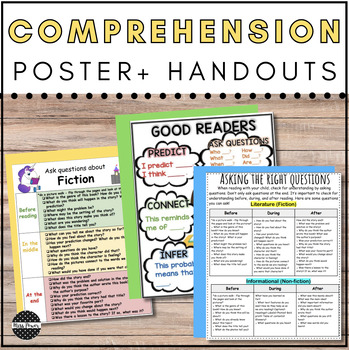 Preview of Asking and answering questions | Reading Comprehension | Fiction vs Nonfiction