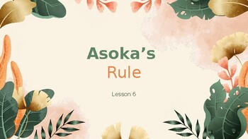Preview of Asoka's Rule Powerpoint