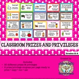 Student Reward Coupons for Classroom Prizes and Privileges
