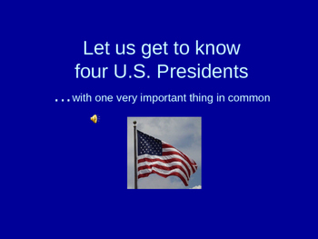 Preview of President's Day Powerpoint