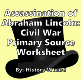 Assassination of Abraham Lincoln: Civil War Primary Source