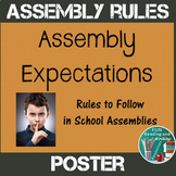 Assembly Expectations Poster or Whiteboard Slide