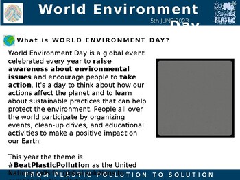 Preview of Assembly: World Environment Day 2023