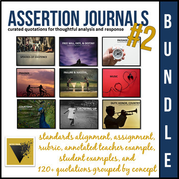 Preview of Assertion Journal BUNDLE #2: A Year of Quotations for Analysis and Response