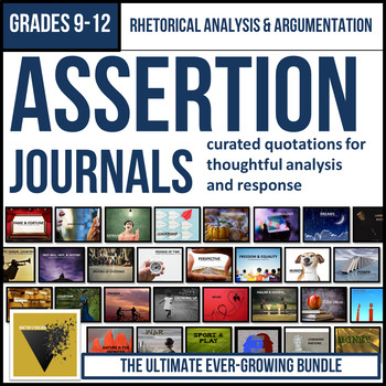 Preview of Assertion Journal ULTIMATE Bundle: Rhetorical Analysis and Argumentation