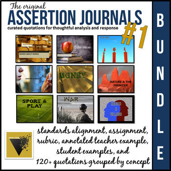Preview of Assertion Journal Bundle #1: A Year of Quotations for Analysis and Response