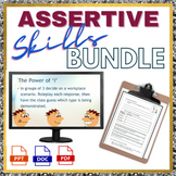 Assertive Communication Skills PowerPoint and Workbook wit