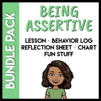 Preview of Assertive Social Skills Bundle Pack (Distance Learning Compatible)
