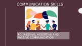 Assertive/ passive/ aggressive communication for juniors