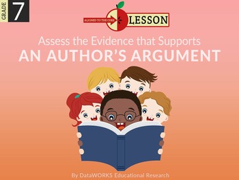 Preview of Assess the Evidence that Supports an Author's Argument