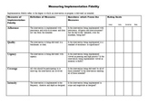 Assessing Effectiveness of Instructional Practices