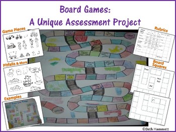 Preview of Assessment Board Games How-To for ELA/English and History