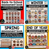 Assessment Books - Busy Book BUNDLE - Preschool, Kindergar