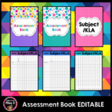 Assessment Book Editable