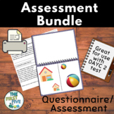 Assessment Bundle : Parent Interview and Testing Materials