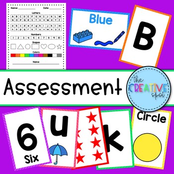 Preview of Assessment Bundle for Preschool | Pre-K | Kindergarten
