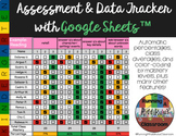 Assessment & Data Tracker with Google Sheets™ | Kindergarten