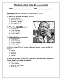 Assessment-Dr. Martin Luther King Jr.