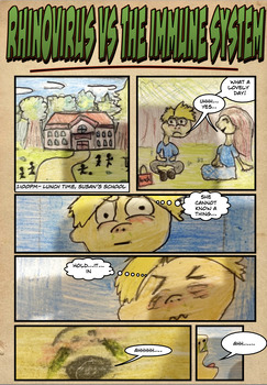 Preview of Assessment Exemplar: Comic Book explaining the Immune System