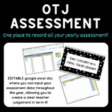 Assessment OTJ data - a place to record all assessment fro