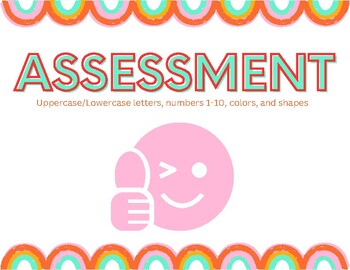 Preview of Assessment PowerPoint (PreK-K)