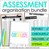 Assessment Organisation & Student Data Tracking Templates Bundle