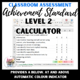 Assessment Tracker | Achievement Standard Calculator | Maths & English Level 2