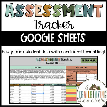 Preview of Assessment Tracker | Differentiate Instruction More Easily!