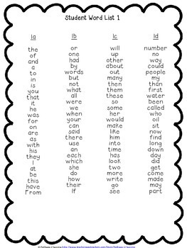 Free Sight Word Assessment by Pathway 2 Success | TpT