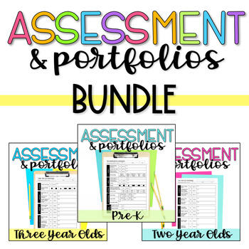 Preview of Assessment and Portfolio Bundle