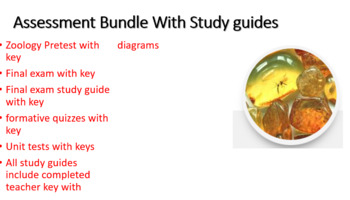 Preview of Zoology full course Assessment and Study Guide bundle