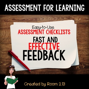 Preview of Assessment for Learning:  Easy-to-use Checklists for Fast Assessment