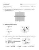 Assessment for Limits, Graph Sketching, Continuity, and IV