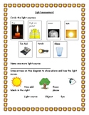 Assessment for the light science topic