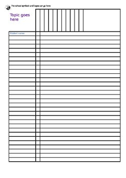 Preview of Assessment grids 10 types