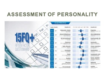 Preview of Assessment of personality
