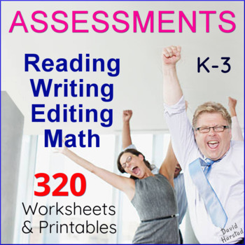 Preview of Assessments (1st, 2nd, 3rd Grade)