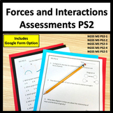 Assessments Force and Motion & NGSS Test Prep and Science 