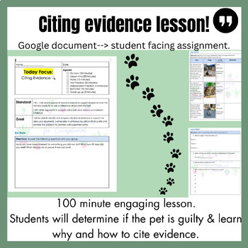 Preview of Assignment: Let's cite some evidence!