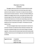 Process (How-To) Essay Bundle in Word--Great for Writing W