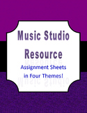 Assignment Sheets for Private Music Lessons