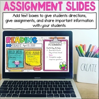 how to make a google slide assignment