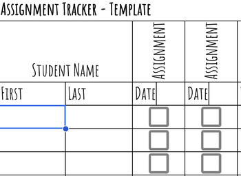 Preview of Assignment Tracker