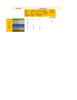 Preview of Assignment Tracker Modified