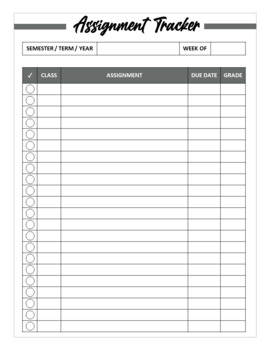 assignment grid 2022