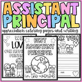Assistant Principal Appreciation Week Thank You Coloring P